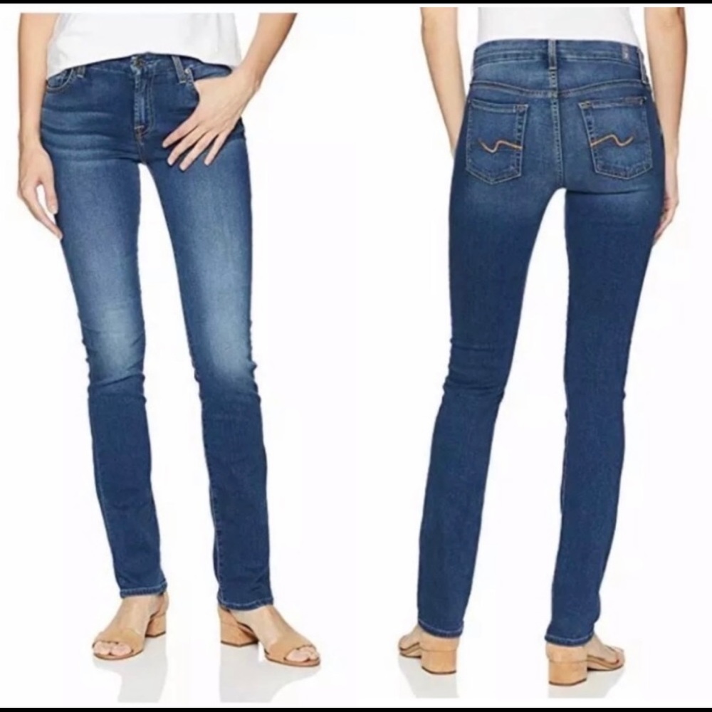 7FAM The Straight jeans